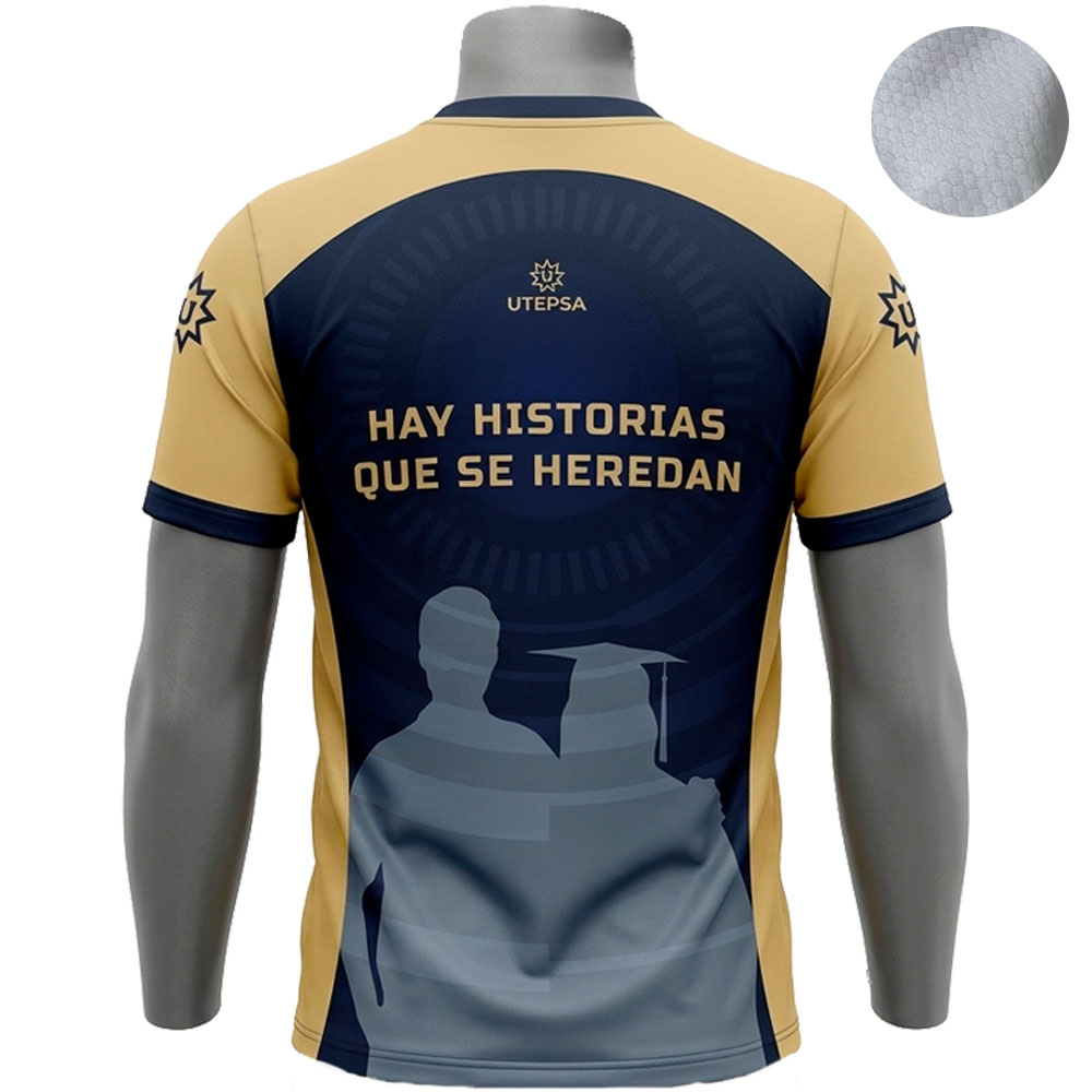 Polera colmena TXD 022-SBL - Imagen 2