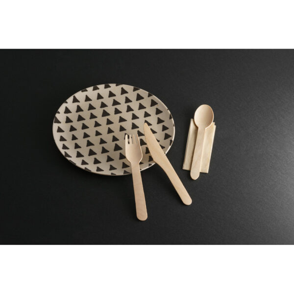 94077 SUYA. Juego de cubiertos de madera - Imagen 5