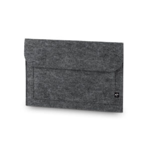 92383 FELPY SLEEVE. Bolsa de fieltro reciclado (100% rPET) para portátil