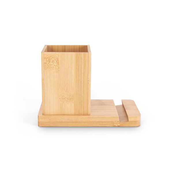93638 ERWIN. Juego de escritorio con soporte para móvil y vaso - Imagen 3