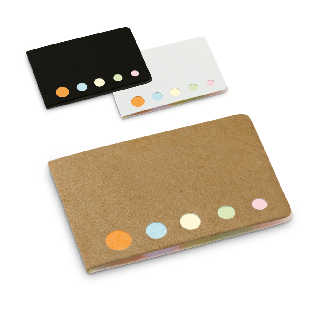 93421 STOOKY. Bloc de notas adhesivas que incluye 5 juegos de color